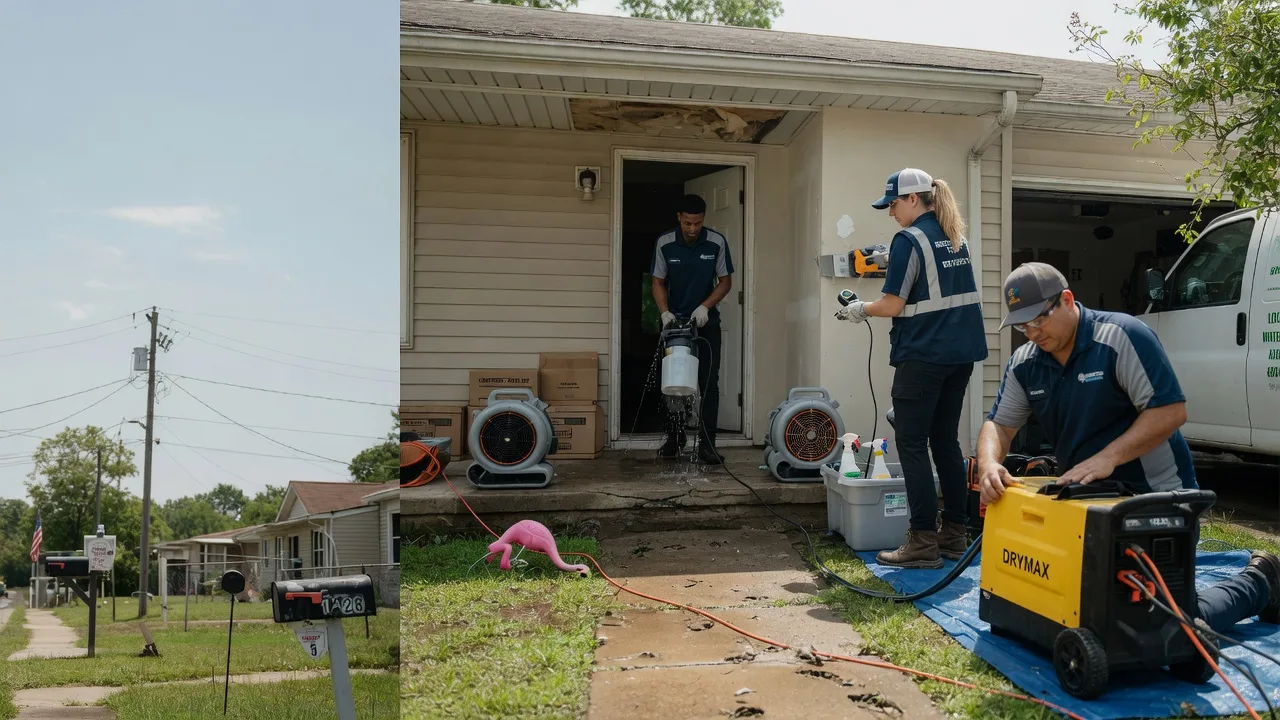 Storm Damage Water Removal in Mound Bayou, MS near me